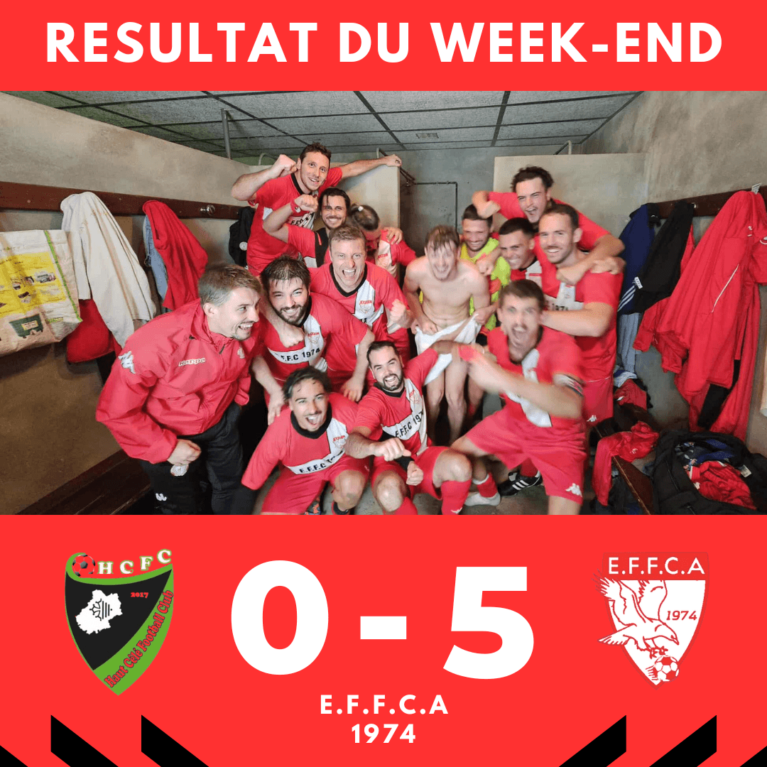 🔴RESULTAT DU WEEK-END⚪️