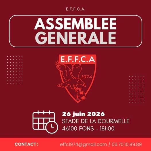 🔴 ASSEMBLÉE GÉNÉRALE ⚪️