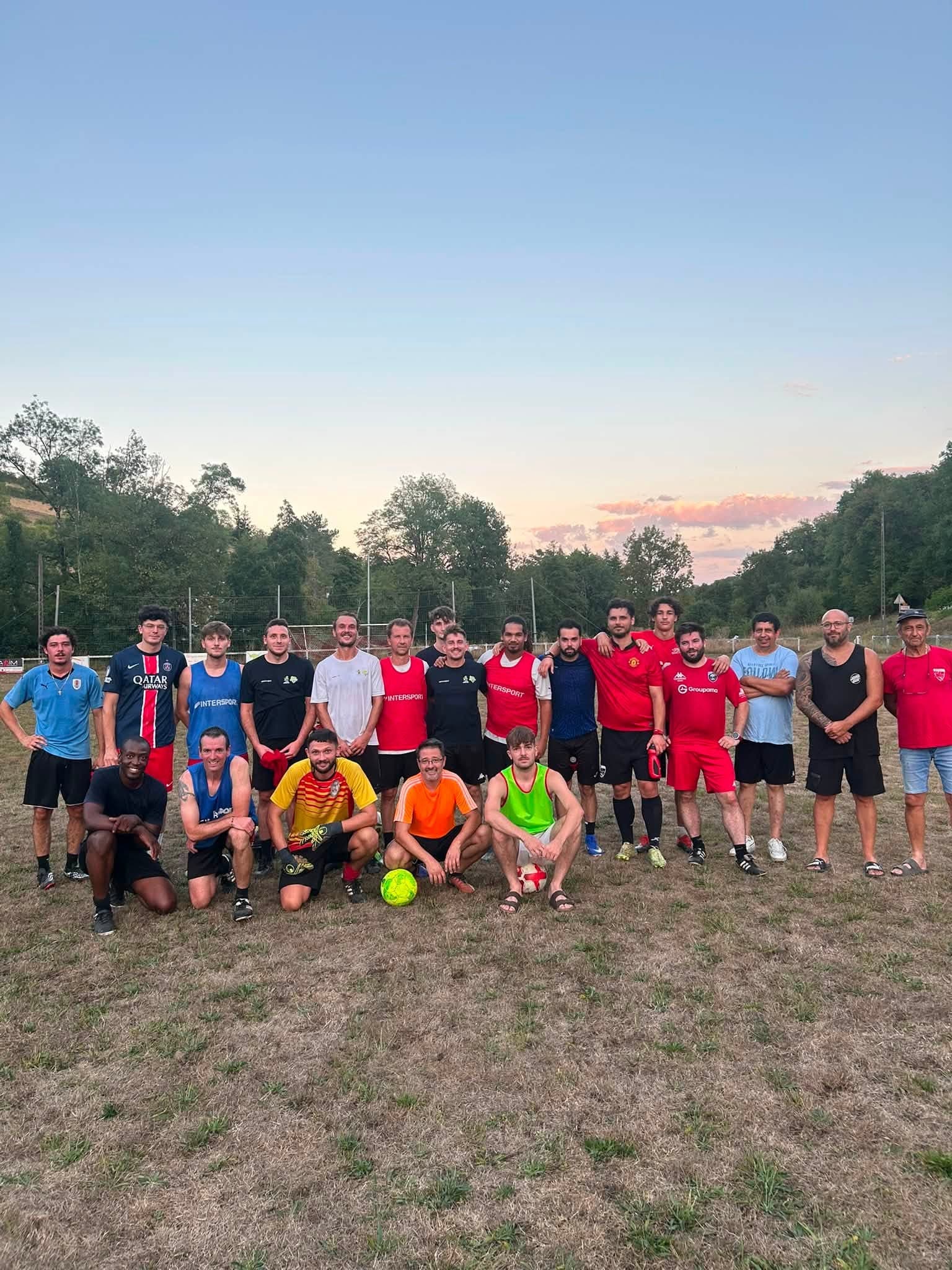 REPRISE DES ENTRAÎNEMENTS