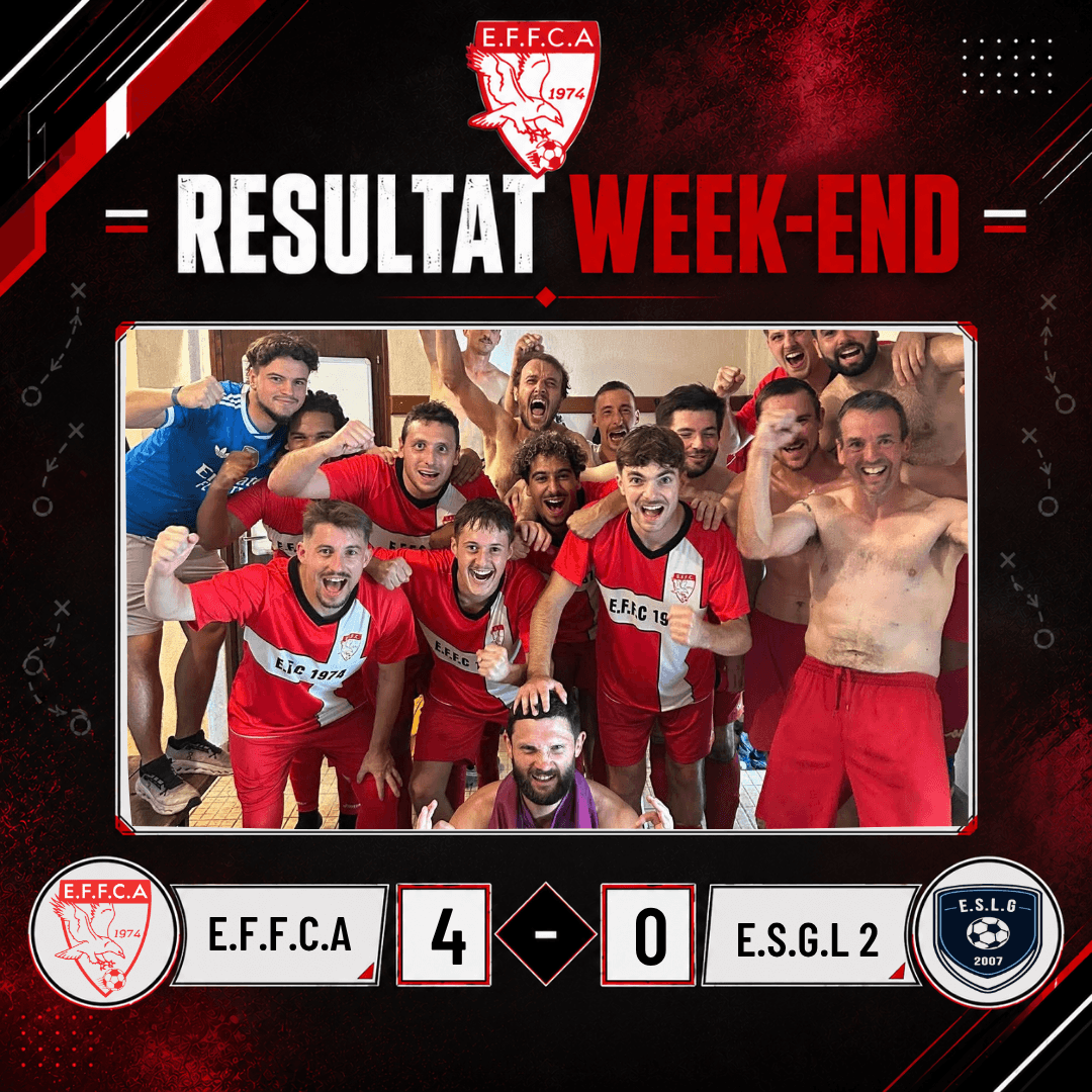 RÉSULTAT DU WEEK-END