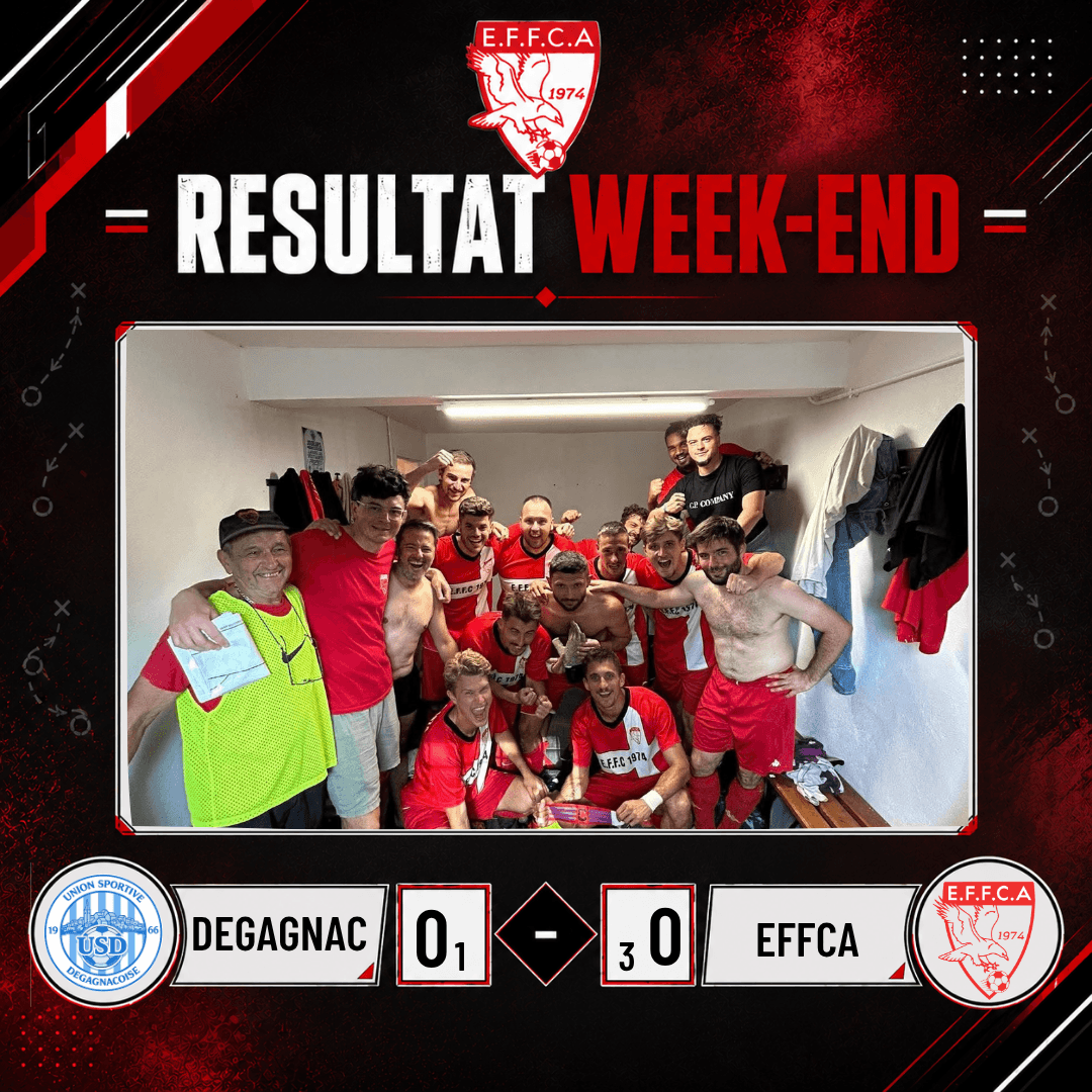 RÉSULTAT DU WEEK-END